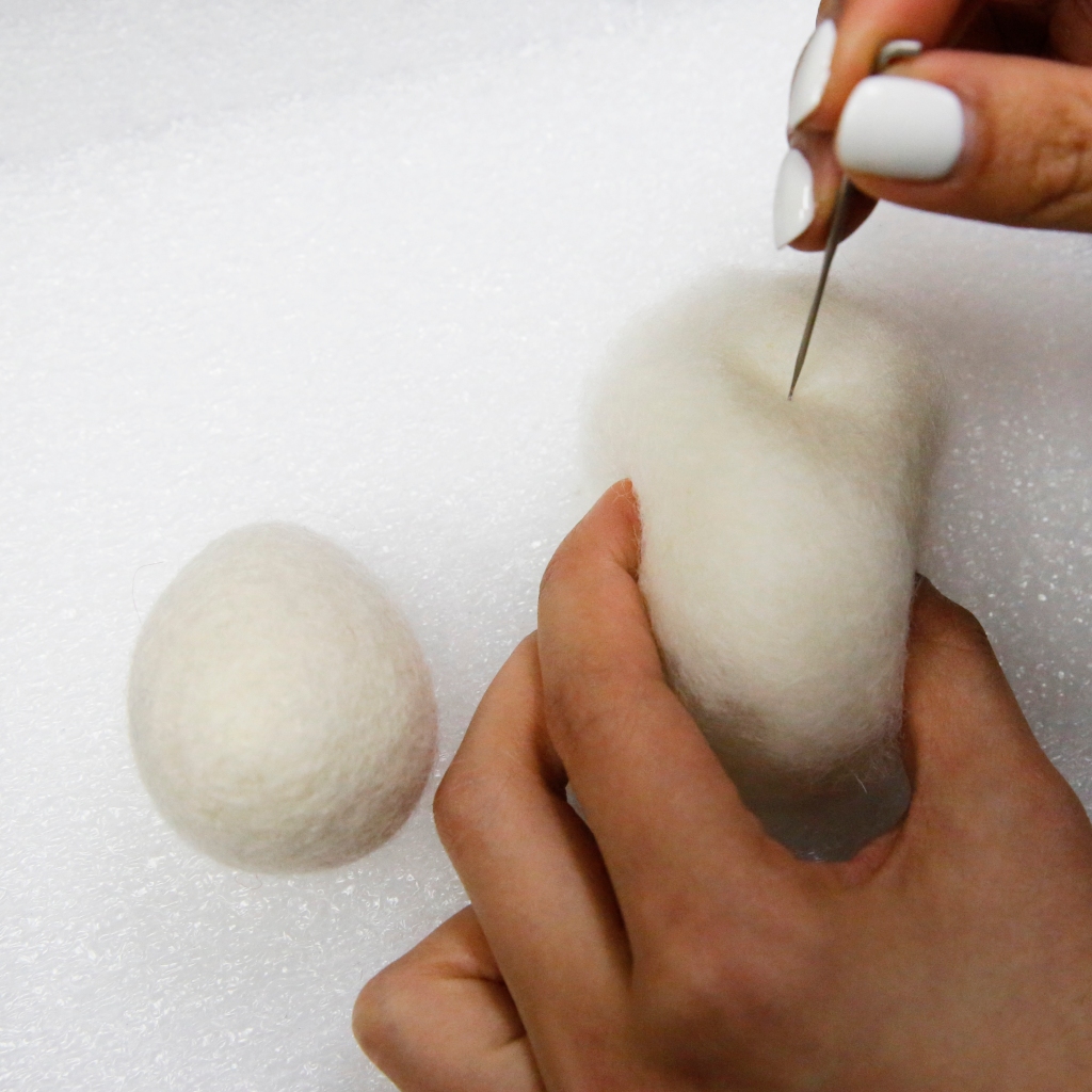 creating a round shape on roving